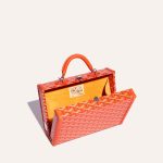 Goyard Grand Hôtel Trunk Bag Orange - Image 4